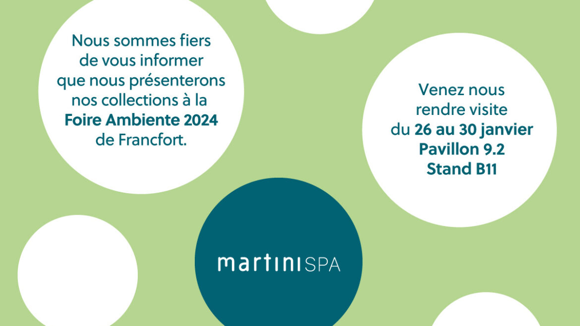 Martini à Foire Ambiente 2024