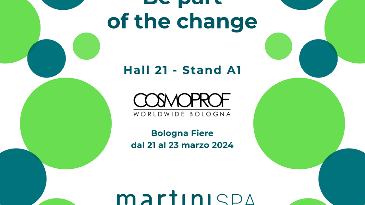 Martini Spa a Cosmoprof Bologna 2024