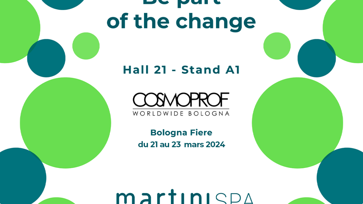 Martini Spa a Cosmoprof Bologna 2024